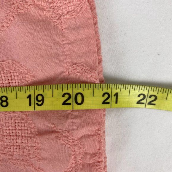 Produce Company Pink Cropped Lightweight Hooded Laundered Cotton Jacket Sz M - Picture 8 of 8